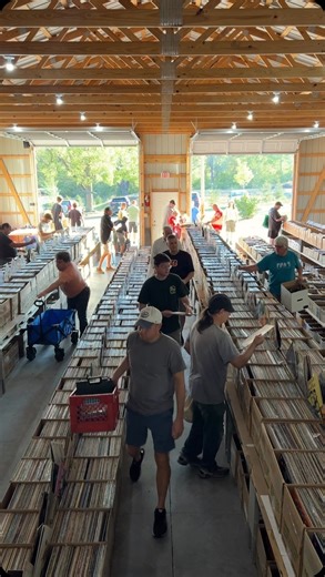 1.1K views · 105 reactions | We're opening the warehouse for another day of digging on October 5th! Over 100k LPs, 45s, and 78s all priced at $1 or $3  Come see us from 9a-6pm at 6703 Sylvan Dr in Loveland, OH  Shoutout to @durandjonesandtheindications / @aaron_frazer for inadvertently being the soundtrack to opening the floodgates. #lovelandohio #digginginthecrates #vinyldigger #cratedigging #cratediggers #usedvinyl #recordcollection #vinyligclub | Plaid Room Records | Facebook