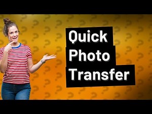 How do I transfer photos from my iPhone easily?