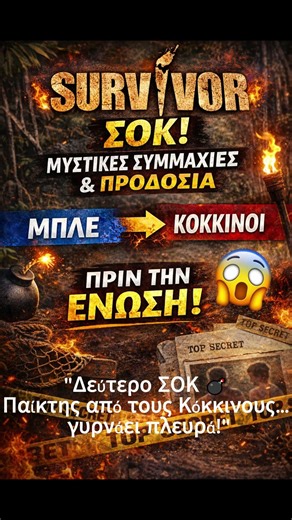 Survivor Ένωση: ΜΥΣΤΙΚΕΣ ΣΥΜΜΑΧΙΕΣ & ΠΡΟΔΟΣΙΑ στο πάρτι!#survivor #survivorgr#survivorκυριακη