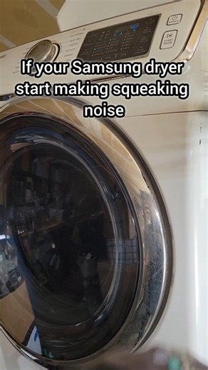 Samsung Dryer Squeaking Quick Fix: Replacing Idler Pulley #samsung #dryerrepair #howto #squeakingnoise #aspecoappliancerepair | Aspeco Appliance Repair