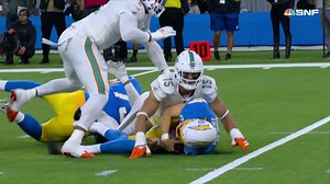 Jaelan Phillips' would-be sack on Herbert called for roughing-the-passer penalty via body weight