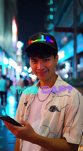 Innovative LED Hat with Music Sync Feature