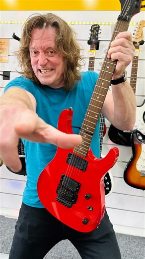 Murray Cook’s Soul Movers 🎸 on Instagram: "Happy #humpday good people! Here he is! @cook.murray can’t stay away from the @premierguitars 🤘🏽😎🎸🎶 Even at @cashconvertersaus #maroochydore (where he’s “being #gm” @jamesyoung6672 from the #legendary @cherrybarmelb ) 🥳 🍒💥 Muz can’t wait to hit the #cherrymassive stage with #locallegends @thepearliesband and @the.brakes - so grab your tickets now 🎟️ to get your #freecd or #freevinyl - they are limited! #murraycook #ogredwiggle #shredwiggle #li