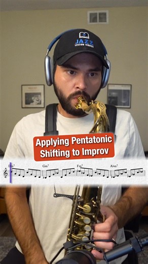How can we use pentatonic shifting in improvisation? Here Ryan Devlin plays a line from his new ebook with Chad LB, “The Pentatonic Shifting Method Book,” then demonstrates applying shifting concepts to improv 🔥 For instant access to this in-depth PDF resource, visit the link below and use code FB5 for $5 off! https://www.jazzlessonvideos.com/downloads #jazz #saxophone #tenorsax #music #musician #jazzmusic #saxophonist #jazzlesson #musiclesson #pentatonics #pentatonicshifting #jazzimprovisation