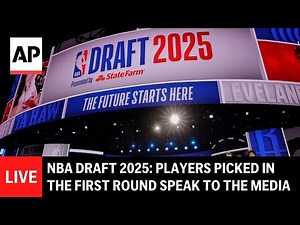 NBA Draft 2025 LIVE: Drafted players speak to the media