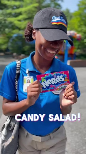 Candy Salad Six Flags edition 🍭🍬 #candysalad #SixFlagsGreatEscape