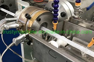 [Hot Item] PVC Fiber Reinforced Hose Production Line PVC Soft Garden Horse Machine PVC Braided Pipe Extrusion Line