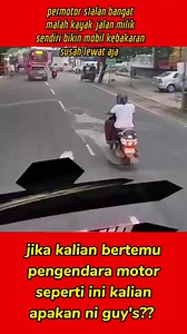 870K views · 4.1K reactions | Pengendara sepeda motor yang arogan dan membahayakan #mekanikpemula #otomotif #modifikasi #edukasi #motovlog #vlogger #vlog | Mekanik Pemula | Facebook