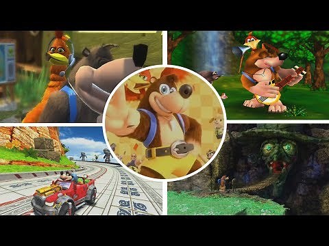 Evolution Of Banjo & Kazooie | 1997 - 2019