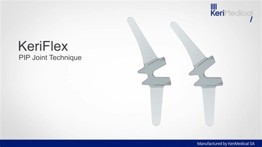 KERIFLEX® - Silicone Finger Joint Implants PIP - Surgical Technique | KeriMedical