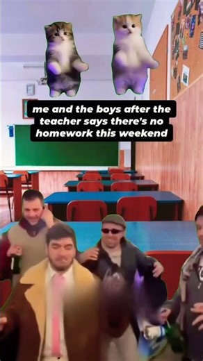 When the Teacher Says “No Homework This Weekend #memes #relatable #schoollif#shorts#reels#genz