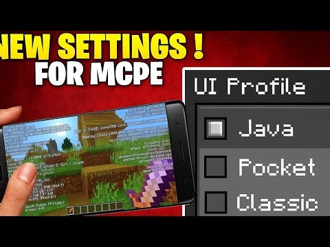 Best settings for Minecraft pe in 1.21✨| MCPE settings