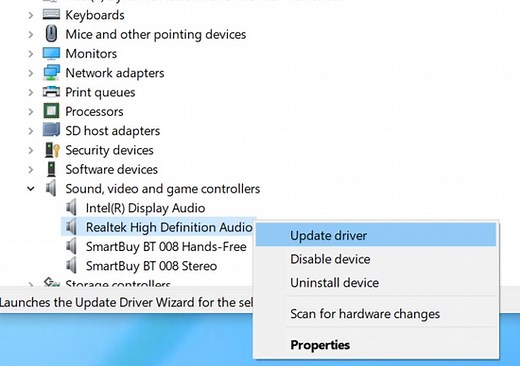 High Definition Audio Device has a driver problem in Windows 11