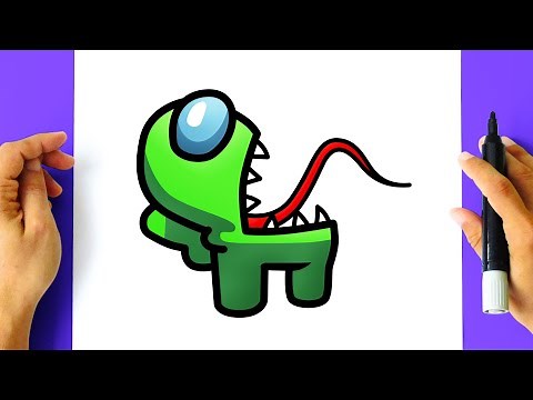 How to DRAW IMPOSTER AMONG US