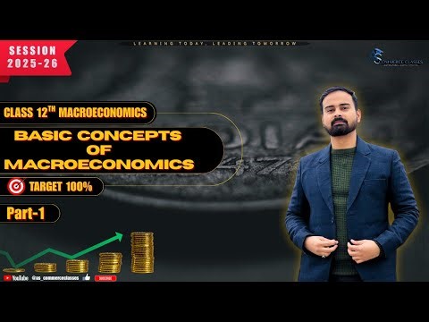 Basic Concepts of Macroeconomics | Chapter 2 | National Income | Class 12 | Part 1
