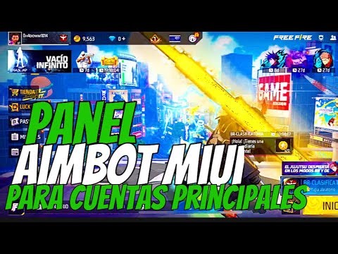Como descargar el nuevo panel aimbot pecho para Android gratis para cuentas principales solo Xiaomi