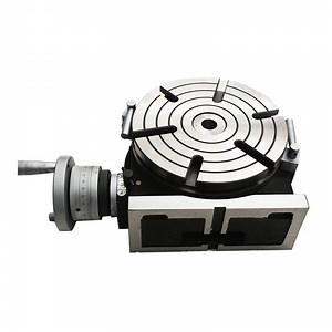 [Hot Item] High Precision Tsl350/Hv-14 Manual Rotary Table for Milling Machine, Table Size Tsl350