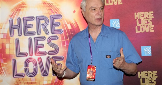 David Byrne on new musical "Here Lies Love" and its path to Broadway