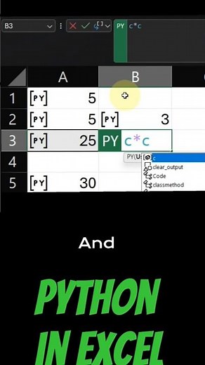 Python in Excel is Magical #excel #exceltricks