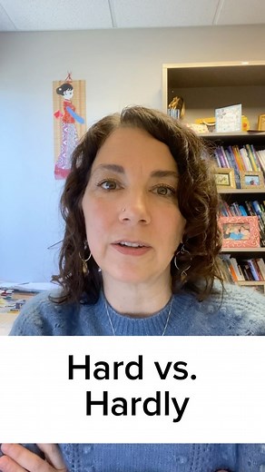 Learn Academic English on Instagram: "How to use hard and hardly in English. They are both adverbs but have totally different meanings! “Hard” means that you are putting a lot of effort into something; it goes after the verb. I am working hard on this project. “Hardly” means almost not at all; it goes before the main verb. I am hardly working today because I’m so tired. Are you working hard on English, or are you hardly working on English? 😀 Interested in improving your English with me? Join my