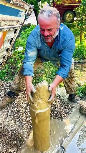 💧The Secret to CRYSTAL CLEAR WATER 💧 Filter Gravel in a Well #wells #shotrs #fyp #diy