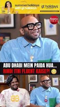 “Abu Dhabi Se Aake Itni Fluent Hindi?! 😱 Benny Dayal Ka Secret!”