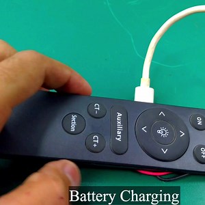 2.4M views · 6.4K reactions | Normal Remote Converted into Rechargeable Remote = simple invention #tvremote #rechargeable #remote | Creative Own | Facebook