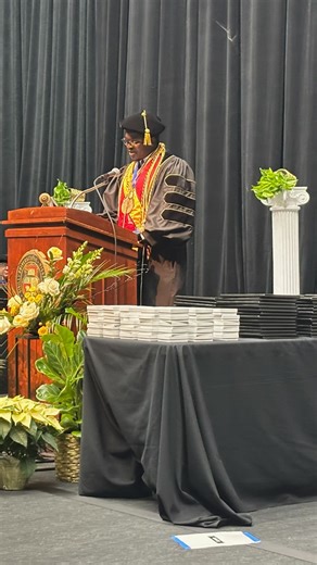 Damilola Oduolowu on Instagram: "I started picturing myself in doctoral regalia exactly one year ago, when I received a tenure-track job offer. I was excited that my first campus visit led to my first offer as a new ABD, but I declined it in the New Year after careful consideration. That’s a story for another day for those on the job market. I give all the glory to God for knowing the end from the beginning and for repeatedly showing that His ways are not the ways of men. While I envisioned myse