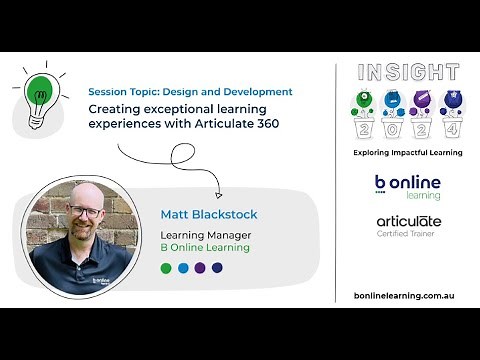 Creating Exceptional Learning with Articulate 360
