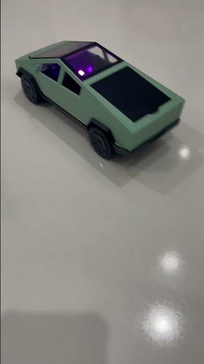 INSANE RC Cyber Truck – Light Test & High-Speed Floor Run | ASMR RC