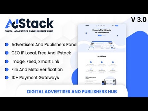 AdStack Digital Advertiser and Publishers Hub