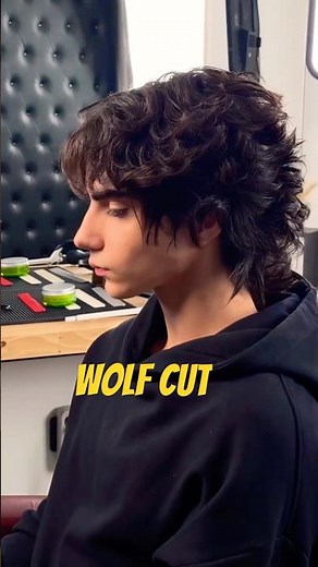 Wolf Cut Hair Tutorial 🥶#viral #explore