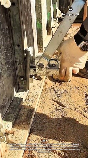 Precision Formwork Setup: Locking Concrete Forms for a Perfect Pour