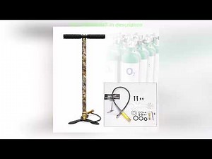 A must-have product! 300bar 30mpa 4500psi 3 Stage Hand Operated PCP Pump For Pcp Rifles Air Paintb