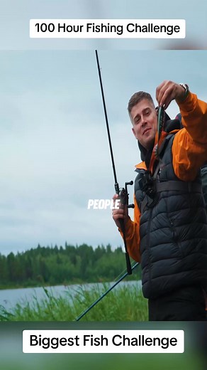 100 Hour Challenge to Catch Biggest Fish...#Outdoors #survival #fishing #fish #fishtok | outventures0