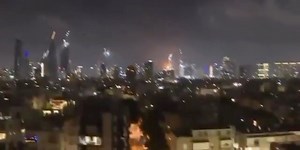4.3M views · 9.5K reactions | WATCH: New wave of Iranian missiles strike targets in Tel Aviv. On Friday night, Iran launched a large-scale retaliatory attack on Israel. Several missiles hit key locations in Tel Aviv after an earlier Israeli airstrike on Iranian nuclear and military sites. : IRNA News Agency | GMA Public Affairs | Facebook