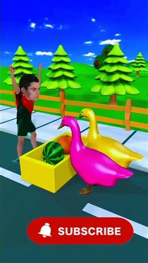 Ronaldo, MrBeast & Ton Ton Funny Adventure with Color Ducks 🦆😂 #Shorts