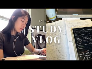 STUDY VLOG (productive 15 hours) | engineering vlog 4