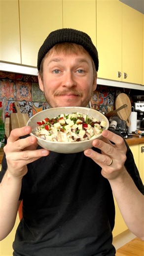 Hønsesalat 🐓😍 Opskrift i kommentarsporet! | Rasmus Smedstrup