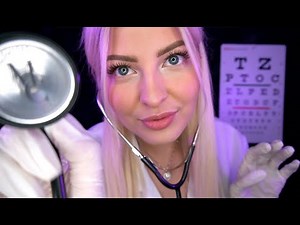 ASMR Cranial Nerve Exam 🩺 • (Doctor Roleplay) with ASMR JANINA 🤍