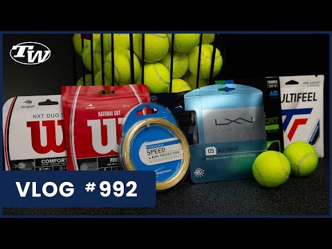 7 Best Tennis Strings for Flexible Racquets | Comfort, Control & Feel -- VLOG 992