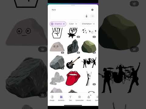 How to make script stickers to gift your students : Canva on phone tutorial