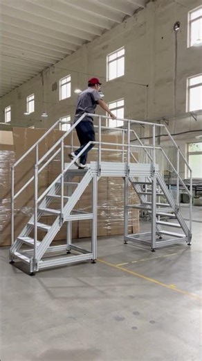 Aluminum Modular Work Platforms: The Bolt-Together Solution for Safe Industrial Access​ 🔧