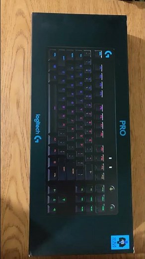 Testing out Logitech’s G Pro keyboard for the first time.