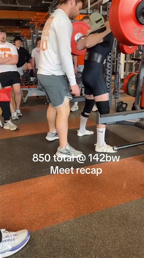 850 Raw Powerlifting Totals at Regionals Recap