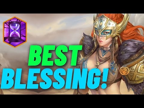 The BEST Blessing For Valkyrie?! • RAID Shadow Legends