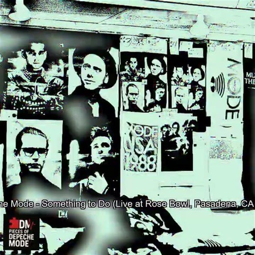 Depeche Mode – Something to Do （Live at Rose Bowl, Pasadena, CA — June 18, 1988）