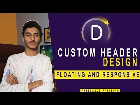 Divi Theme Builder - Let's Design a Custom Floating and Mobile Responsive Header