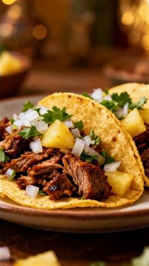 🌮🔥 Tacos al pastor veganos #cocinavegana