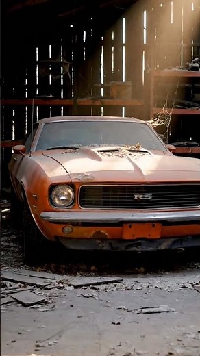 Abandoned 1969 Camaro: First Wash in 30 Years!